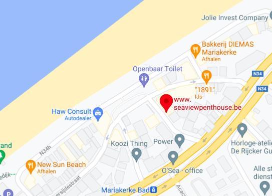 Appartamento Seaview Penthouse Ostenda Esterno foto